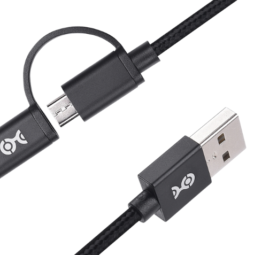 [801077Z] USB CABLE, DUAL, MODEL 1028 XP